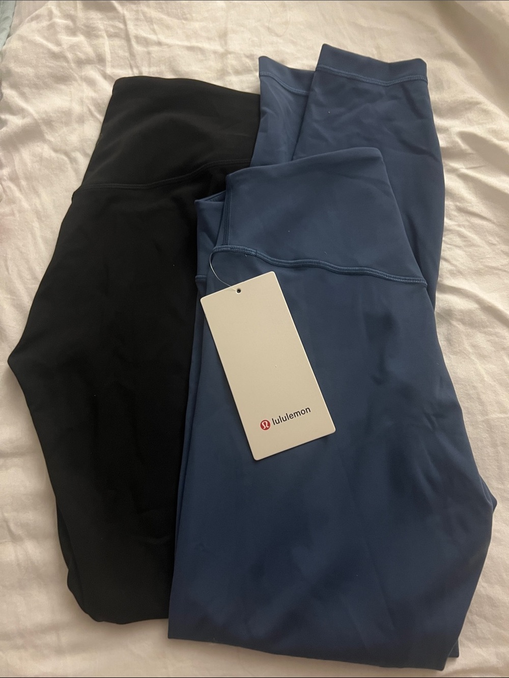 lululemon athletica High-Rise Leggings in Black and Navy Blue